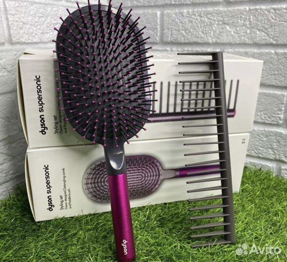 Расческа для волос dyson 2в1