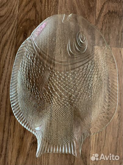 Блюдо для рыбы винтаж СССР