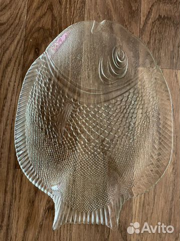 Блюдо для рыбы винтаж СССР