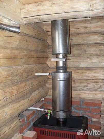 Теплообменник (регистр) для выносного бака 6 л