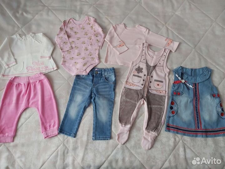 Вещи на девочку 68-74
