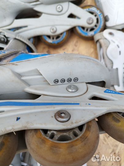 Роликовые коньки детские раздвижные