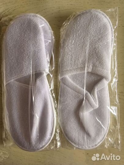 Тапочки одноразовые махровые