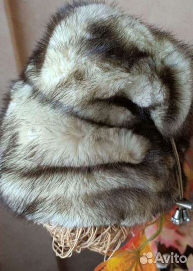 Норковая шапка