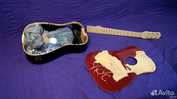 Звукоснимаиель Fishman и Гитара Лада