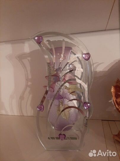 Ваза для цветов стекло