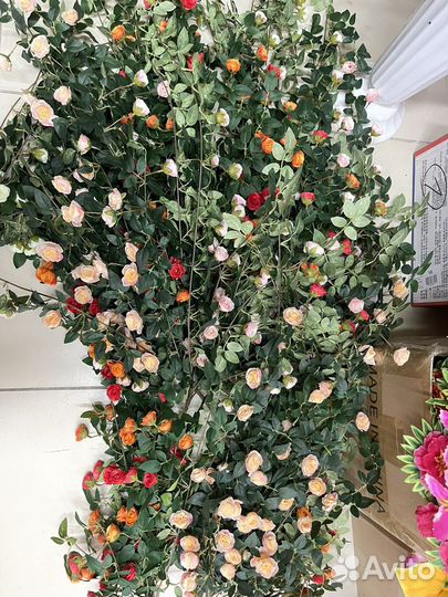 Искусственные цветы для декора