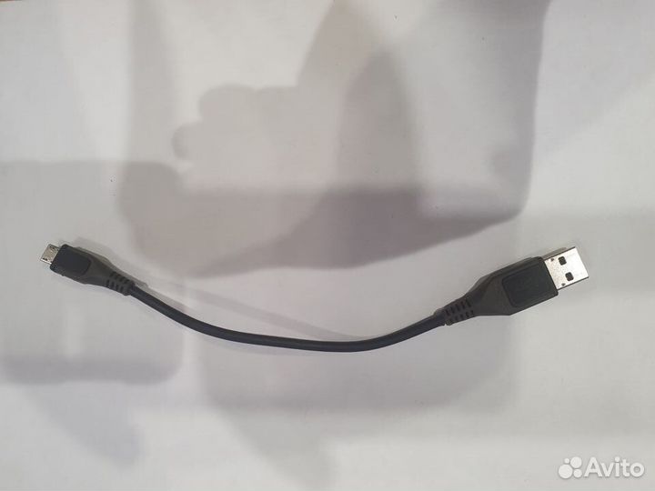 USB-кабель microUSB 20см - оригинал