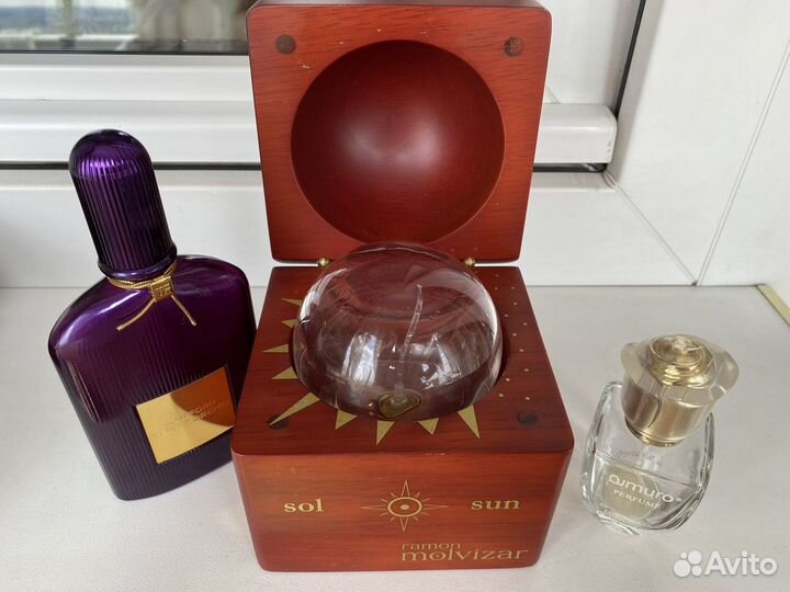 Пустые флаконы от духов