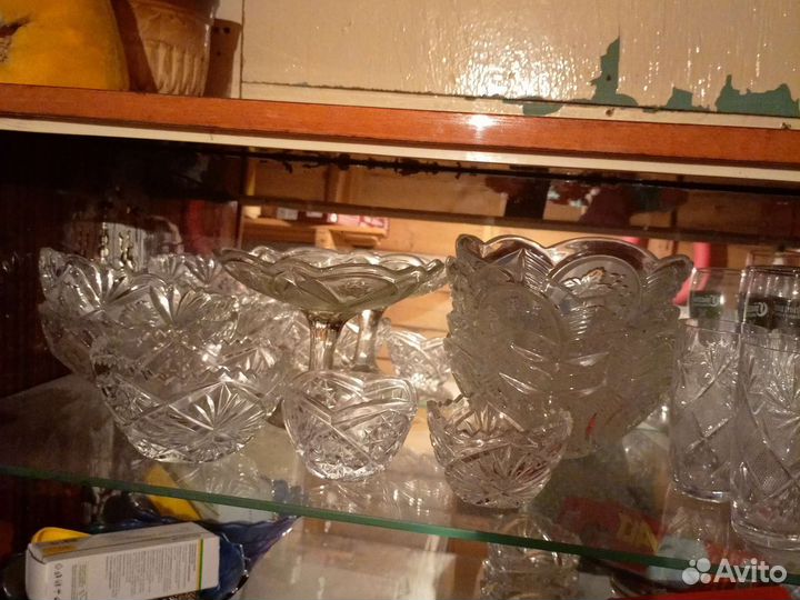 Хрусталь. Тарелки в ассортименте