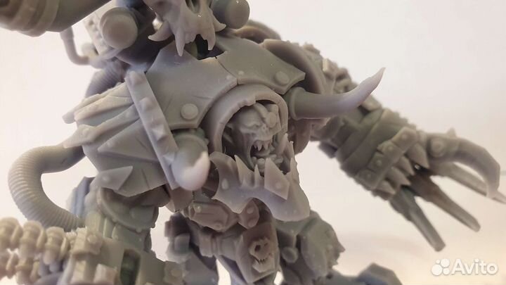 Warhammer 40k ork warboss миниатюра Варбосс