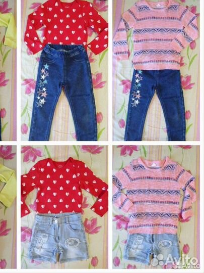 Вещи пакетом на девочку 98 3 года