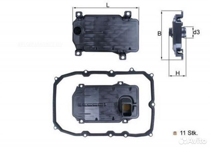 Mahle HX 187KIT Фильтр гидравлический