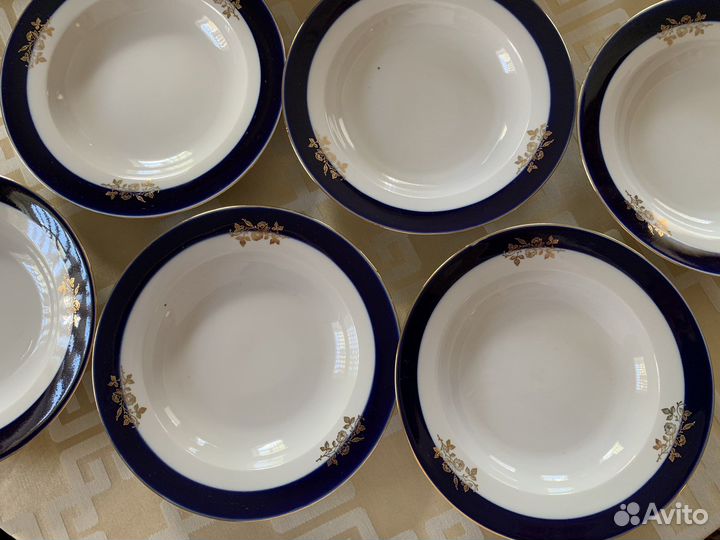 Тарелка Дулево СССР