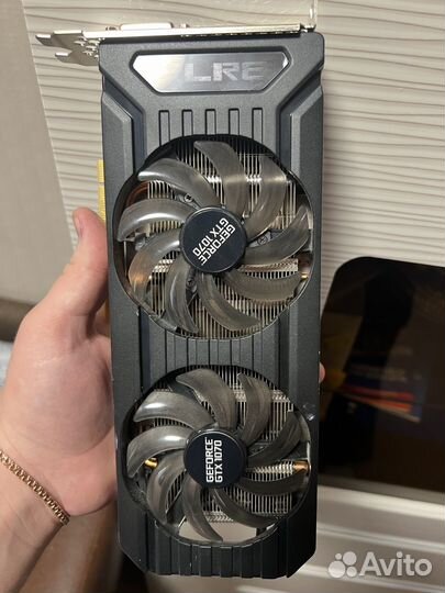 Видеокарта gtx1070 8gb
