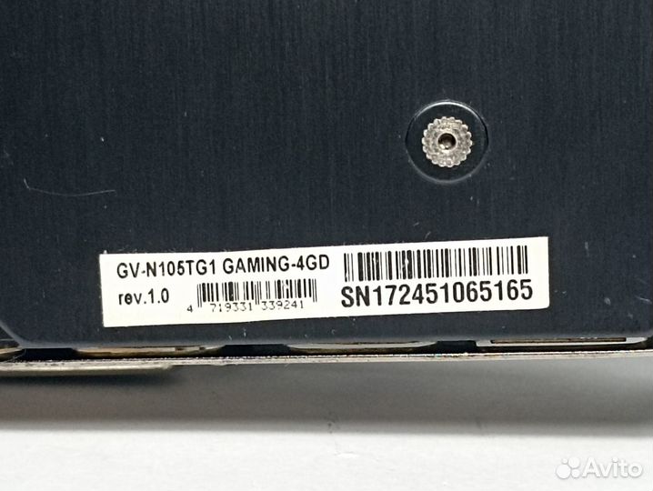 Gtx 1050 ti 4 Gb Gigabyte OC