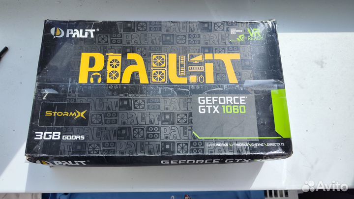 Видеокарта Palit Nvidia Geforce GTX 1060 (3 GB)