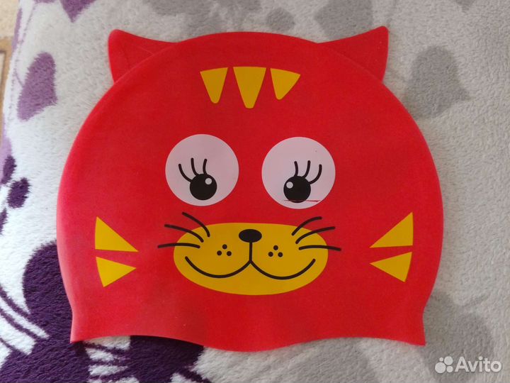 Шапочка для плавания детская