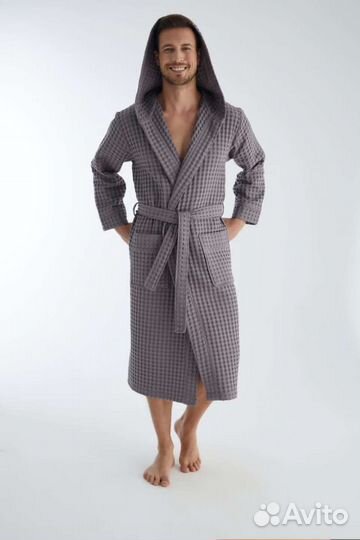 Новые мужские, банные, махровые, бамбуковые, вафел