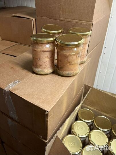 Тунец в соку стекло, только опт