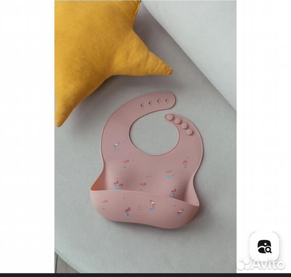 Нагрудник детский силиконовый