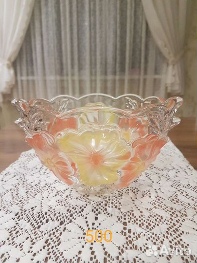 Ваза и менажница Walther Glas