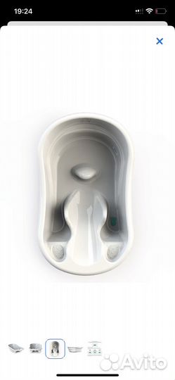 Детская ванночка для купания с горкой