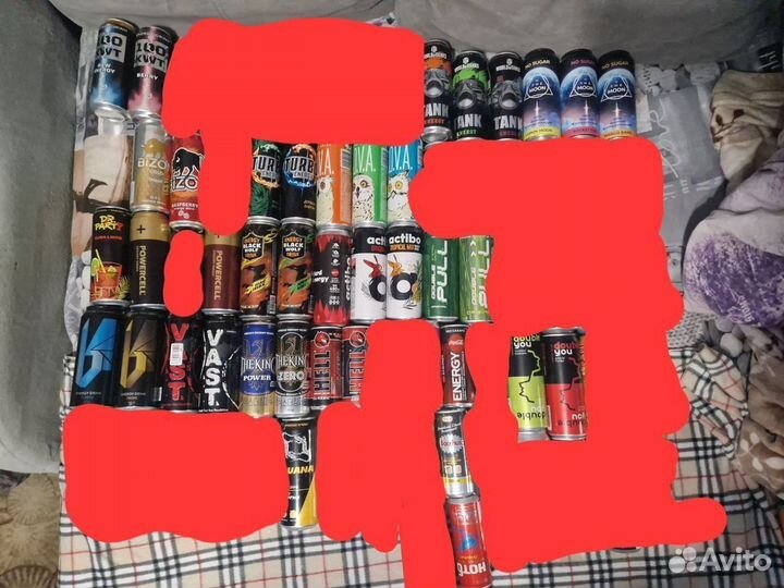 Банки от энергетиков