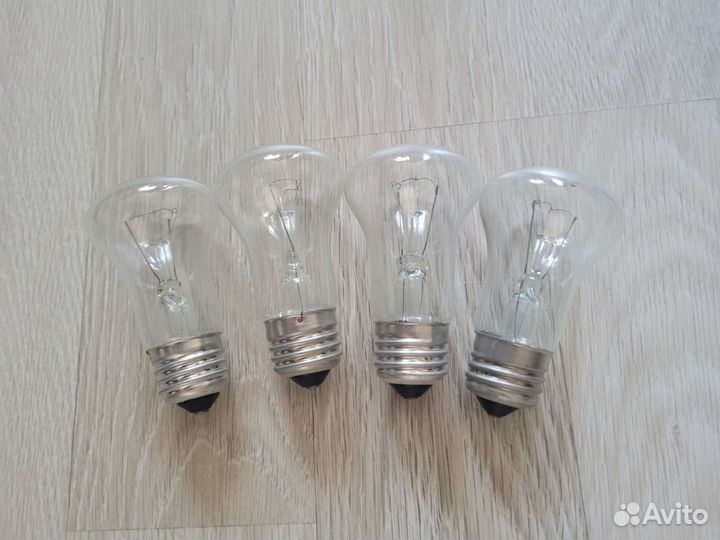 Лампа накаливания и патроны новые