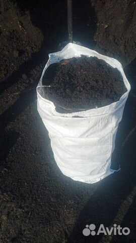 Доставка чернозема в мешках