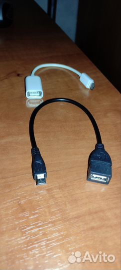 OTG переходники mini usb - usb, micro usb -usb