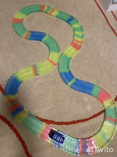 Игрушки гоночные треки (2шт) Track Racing