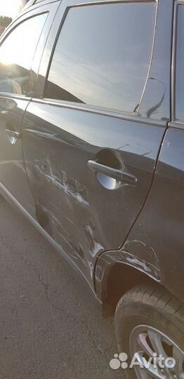 Левая задняя дверь на Митсубиши аsx