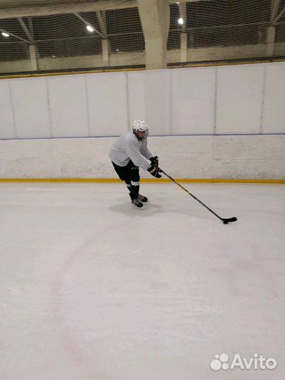 Тренировки по хоккею, постановка катания