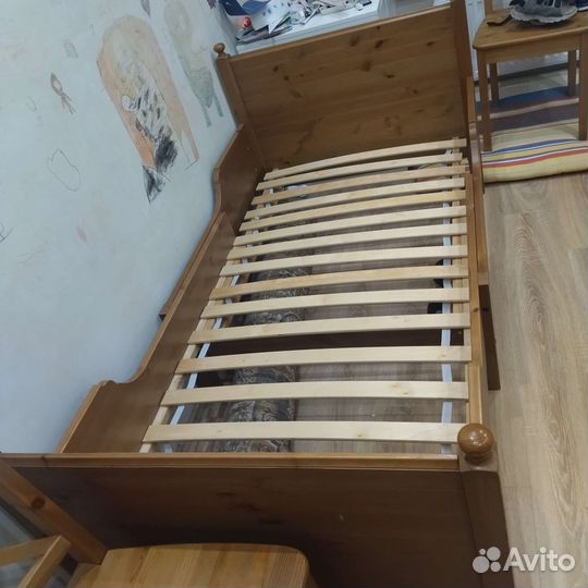 Детская кровать IKEA лексвик