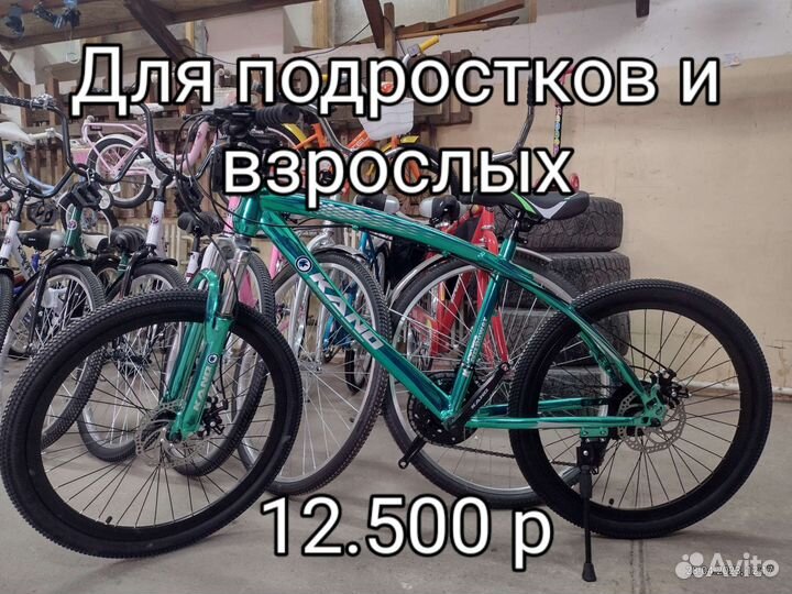 Много велосипед ов/у нас/Большой выбор