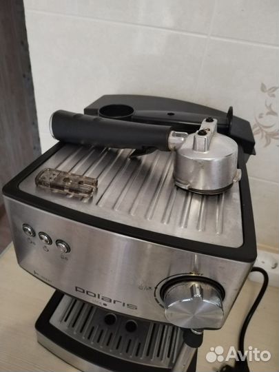Кофеварка рожковая polaris