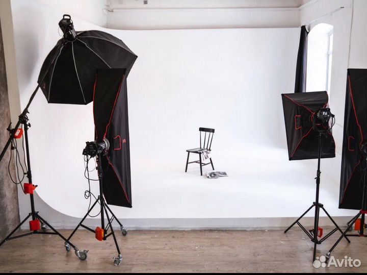 Аренда циклорамы 5 x 5 метров / фотостудии