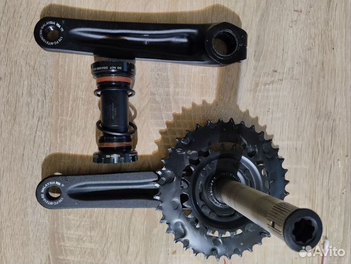 Система шатунов shimano olivio