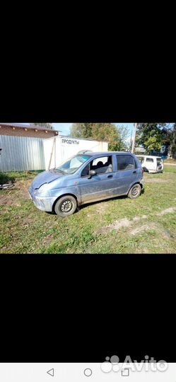 Дэу Матиз по частям