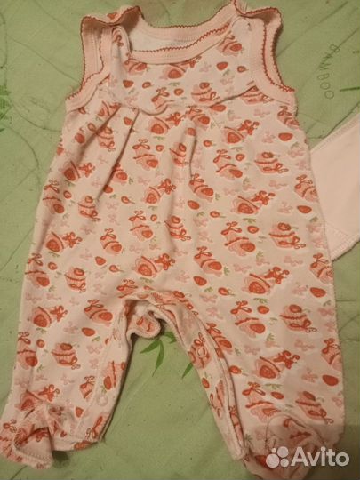 Вещи пакетом для новорожденной девочки