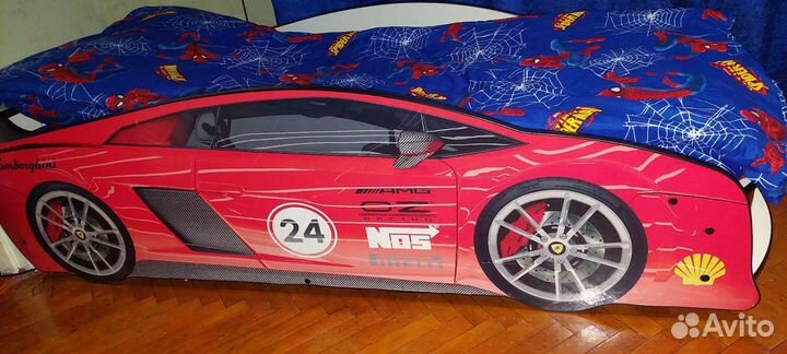 Кровать машина для мальчика