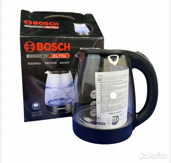 Чайник электрический bosch новый