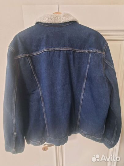 Джинсовая куртка мужская levis шерпа