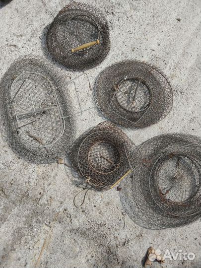 Садок рыболовный металлический