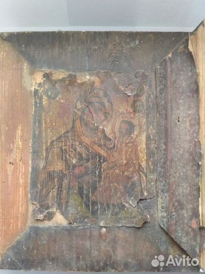 Старинная Икона Божьей Матери