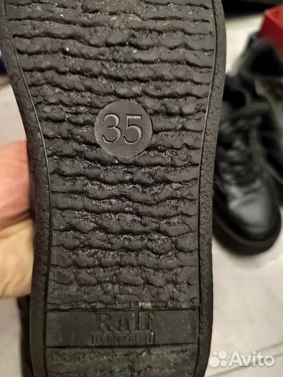 Ботинки школьные натуральная кожа. Ральф Рингер