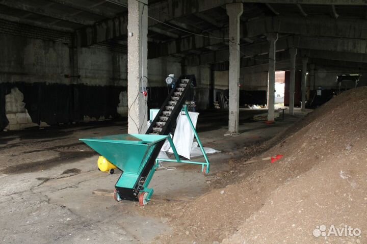 Весовой дозатор грунта, тяжелых смесей в мешки