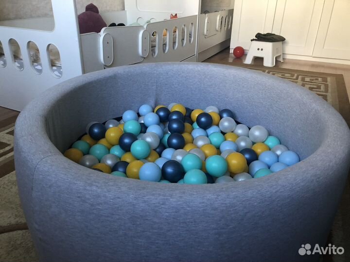 Сухой бассейн с шариками большой