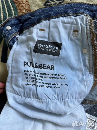 Джинсы pull and bear 36